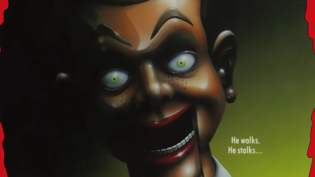 The cover art for the Goosebumps book Night of the Living Dummy