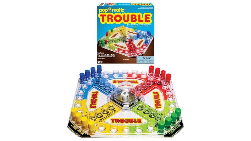 Trouble, the board game