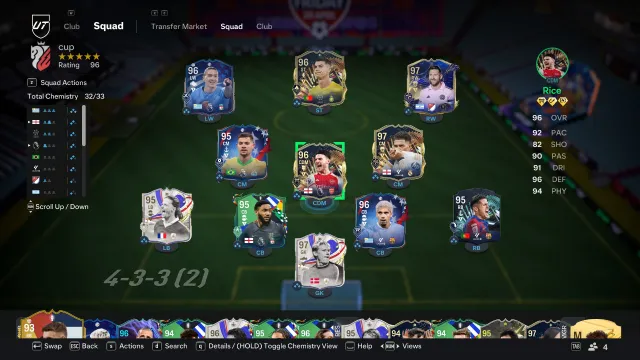 An image of EA FC 24 Formations