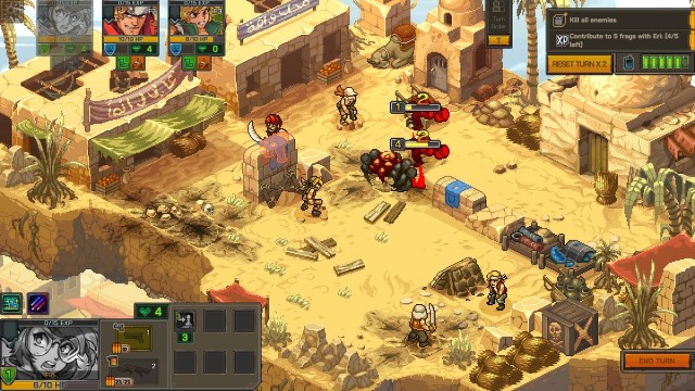 Metal Slug Tactics Combat