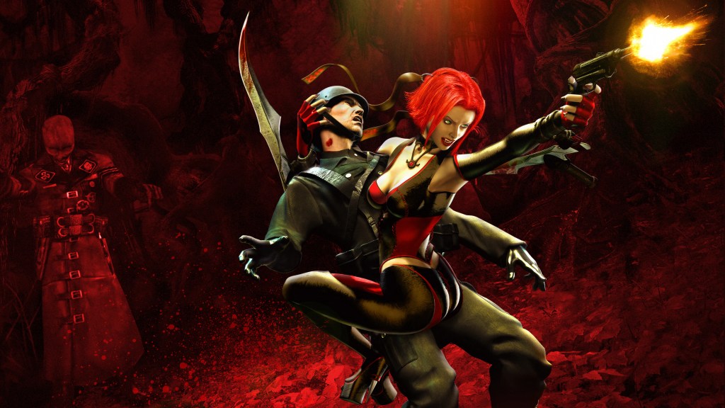 Bloodrayne killing a nazi