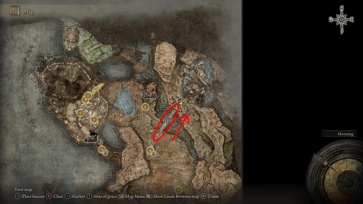 How to find Spelldrake Talisman +3 in Elden Ring: Shadow of the Erdree - bridge location