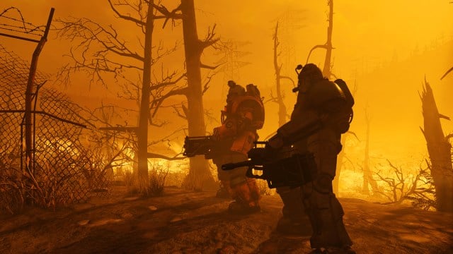 fallout 76 yellow fog power armor