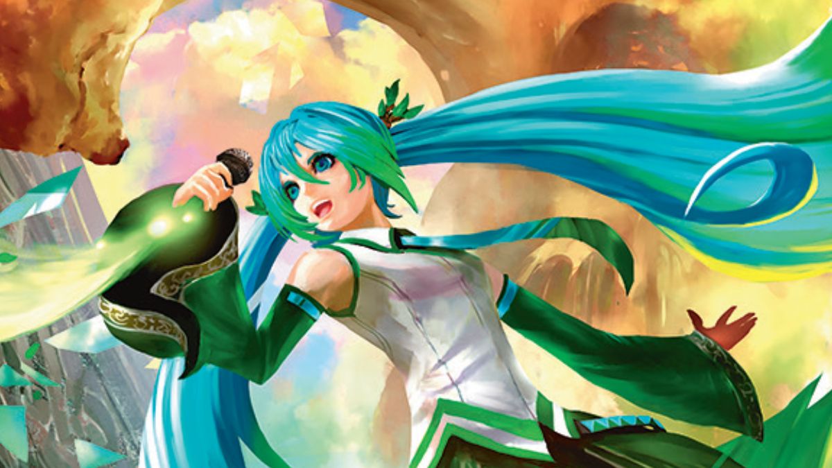 hatsune miku singing mtg card