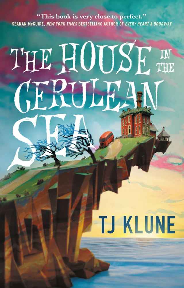 The cover for The House in the Cerulean Sea.