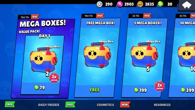 Free Mega Box in Brawl Stars