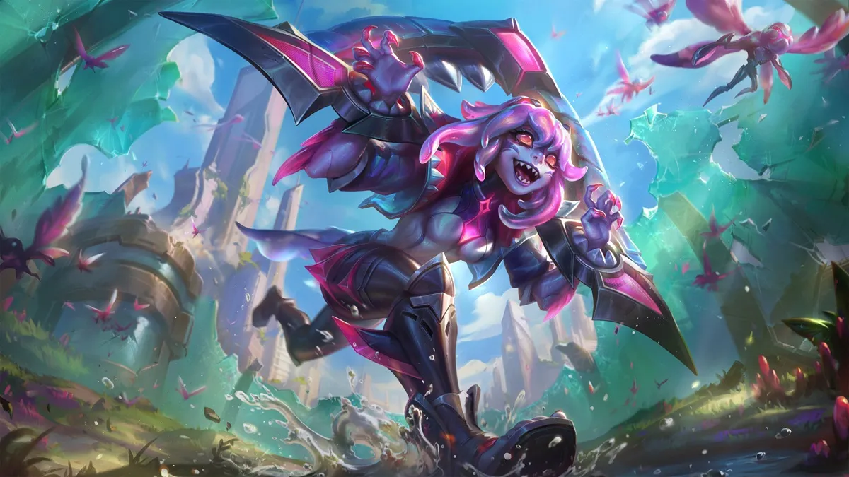 League of Legends Primordian Briar Splash Art