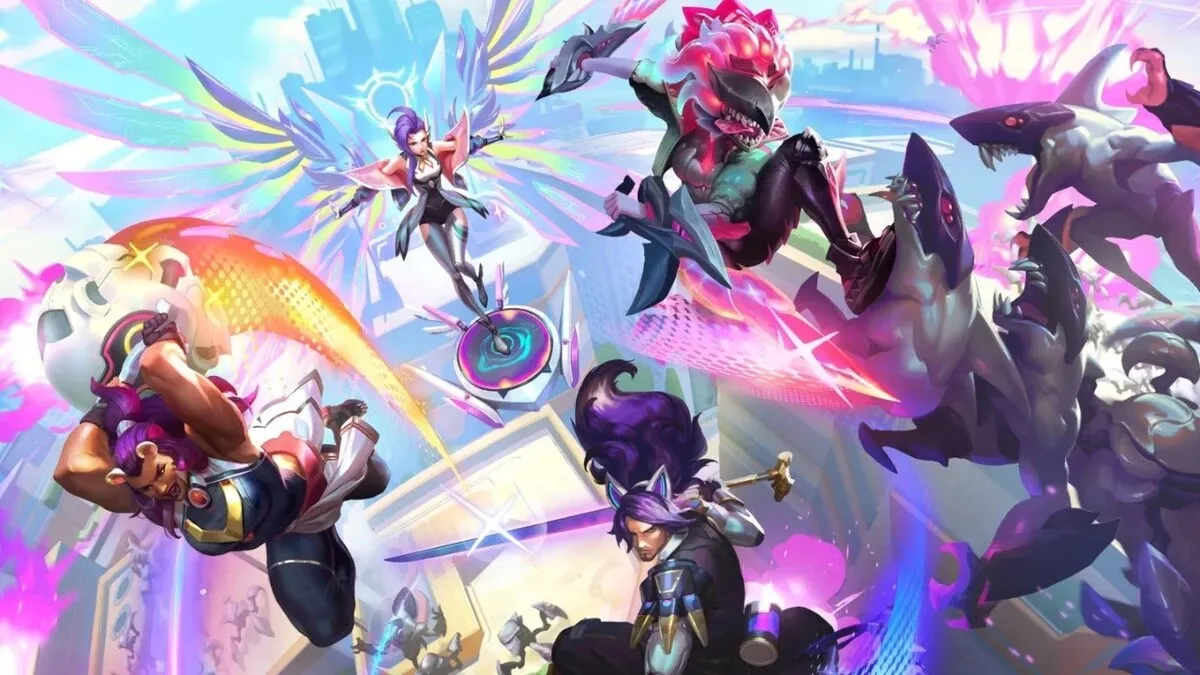 League of Legends Swarm Key Art