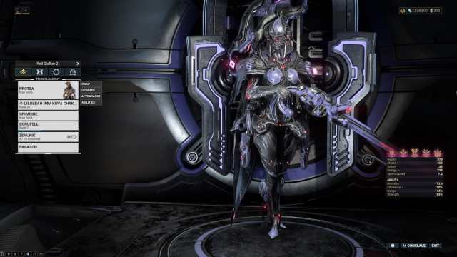 Protea in Warframe