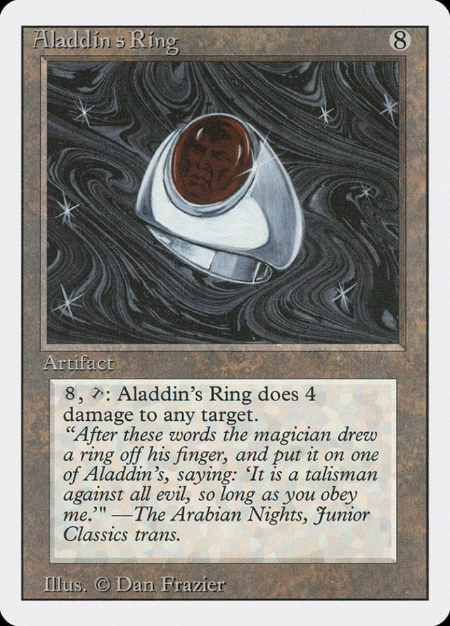 Aladdin's Ring MTG