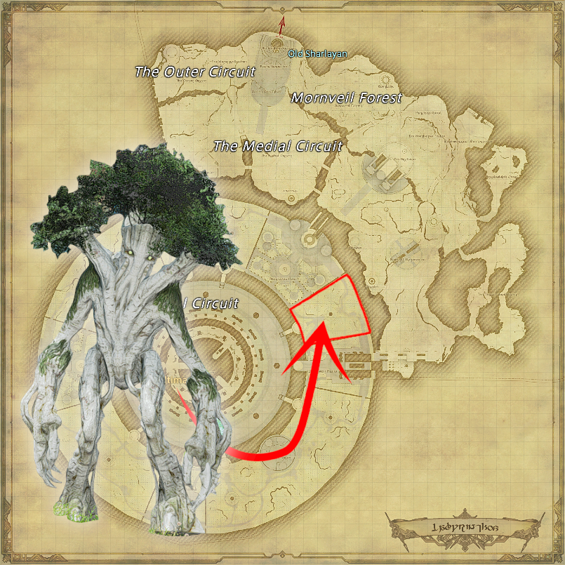 Where to find Berkanan in Final Fantasy XIV