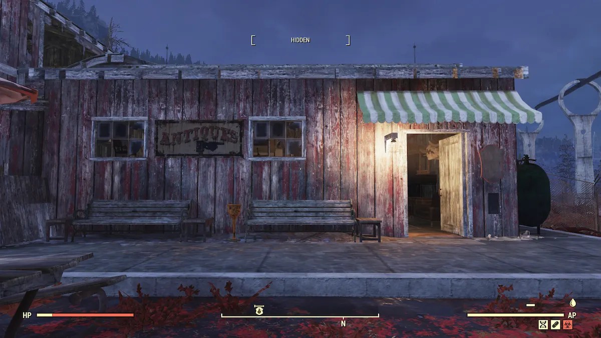 fallout 76 Appalachian antiques building