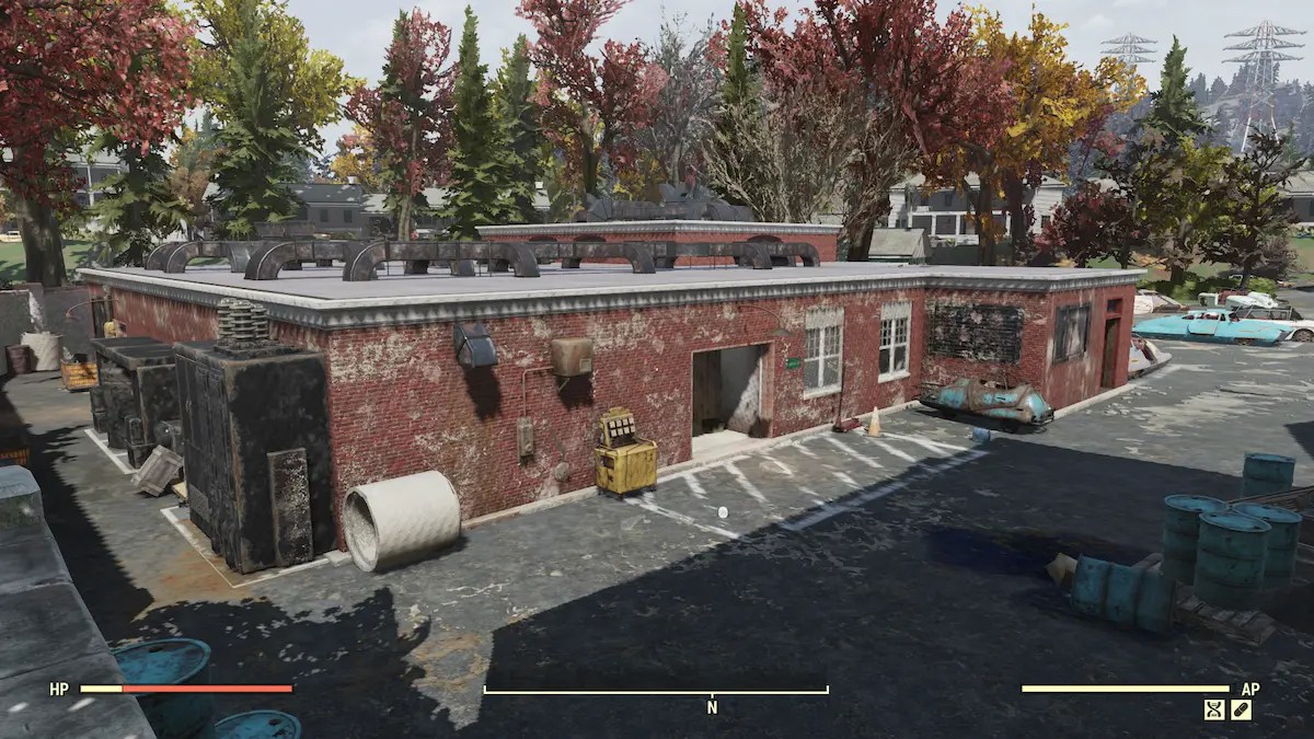 fallout 76 whitespring service building