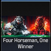 Four Horseman, One Winner Calling Card in MW3 and Warzone