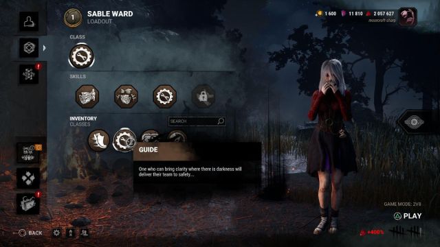 guide class dead by daylight 2v8 mode