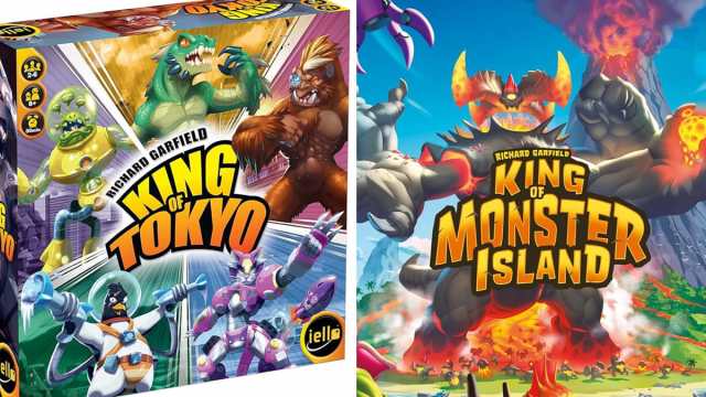 King of Tokyo and King of Monster Island board games