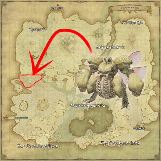 Where to find Lesser Apollyon Shells in the wild in Final Fantasy XIV