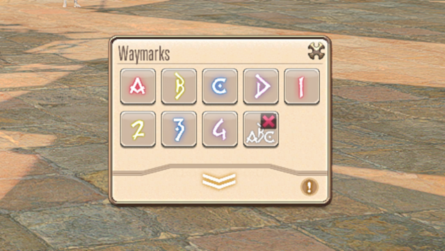 Waymarks in Final Fantasy XIV