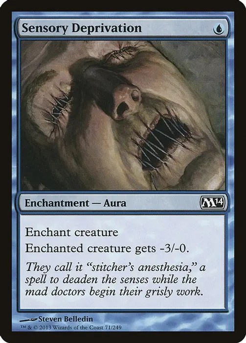 Sensory Deprivation from MTG