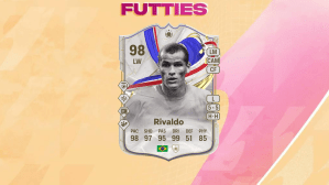 An image of Rivaldo Greats of the Game Icon SBC in EA FC 24