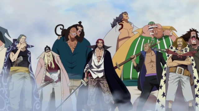 Red-Hair Pirates in One Piece