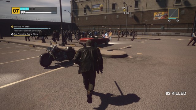 Dead Rising Deluxe Remaster Mall parking lot