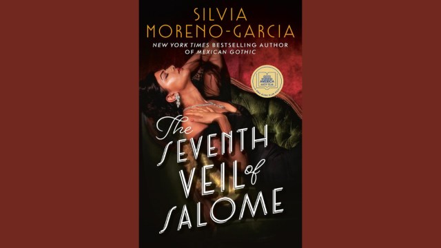 The Seventh Veil of Salome's cover, depicting a woman in a black dress throwing her hair back.