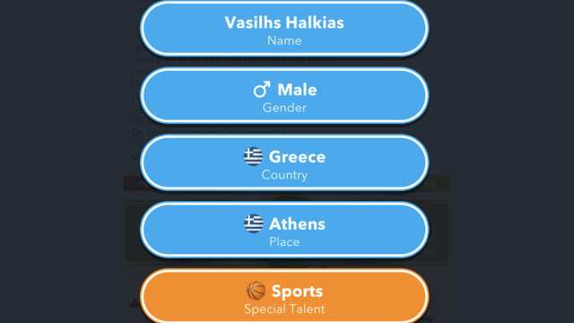 BitLife born in Greece