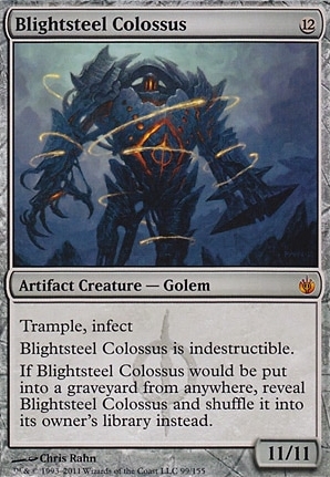 Blightsteel Colossus mtg