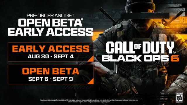 Black Ops 6 Beta and EA dates