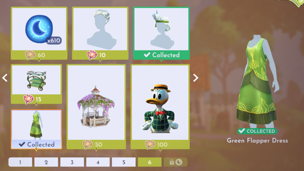 Dapper Delights Star Path rewards in Disney Dreamlight Valley