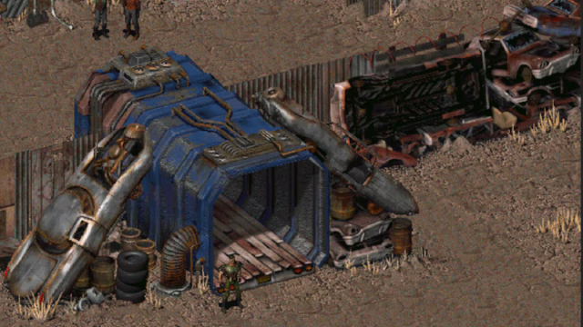 Screenshot from the original 1997 Fallout 