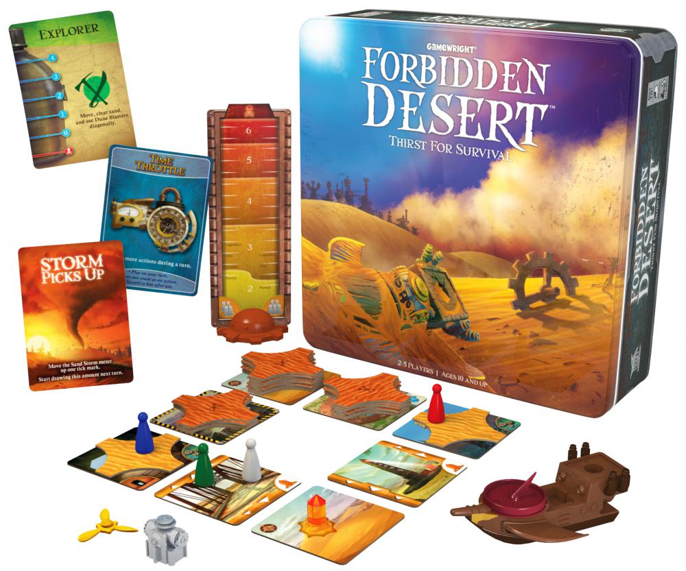 forbidden desert vs forbidden island