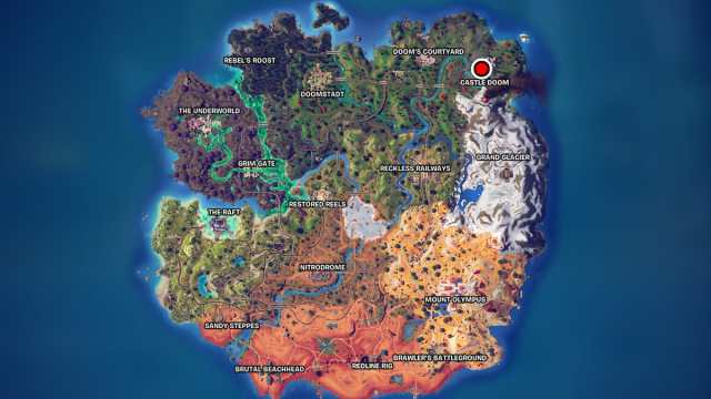 Fortnite Doombot boss location