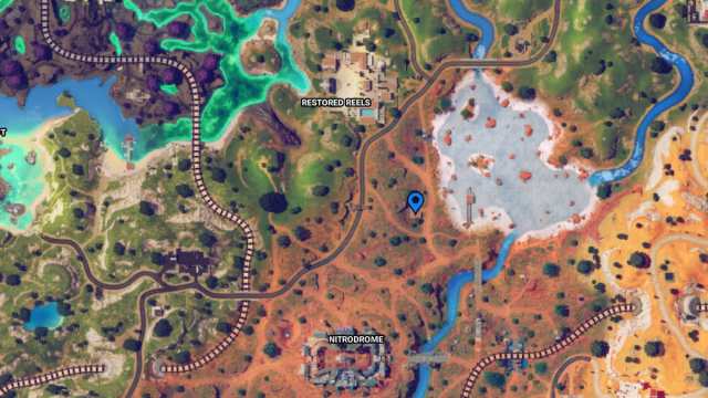 Fortnite Captain Jones second spawn location