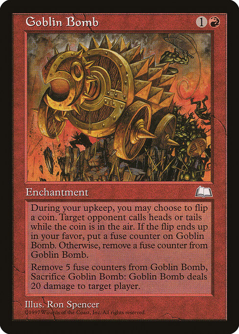 Goblin Bomb MTG card art