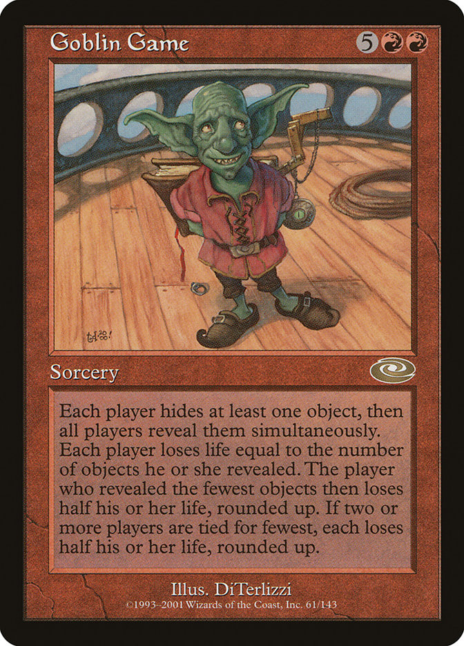 Goblin Game MTG card art