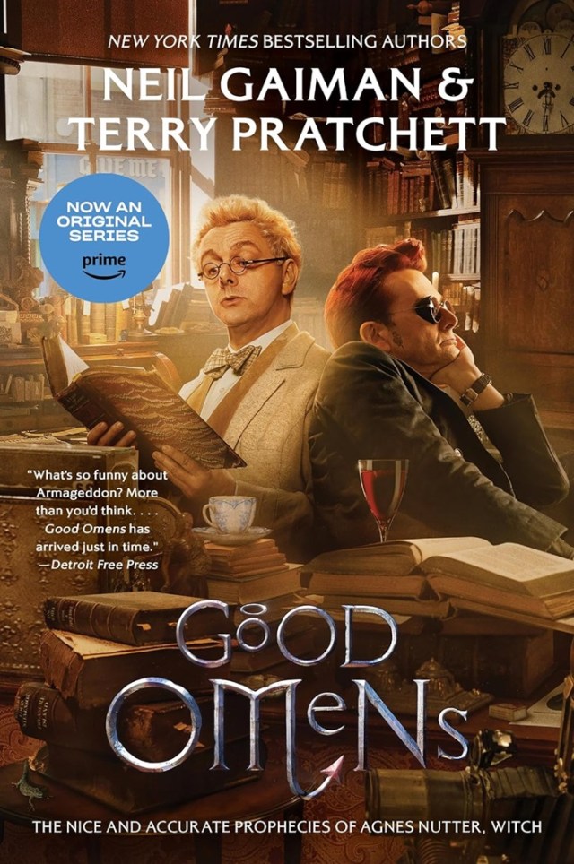 Good Omens book cover