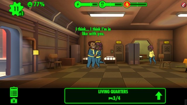 Couple in Fallout Shelter