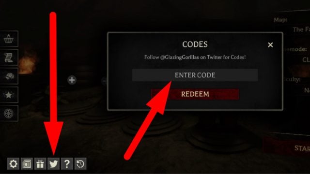 How to redeem codes in Consume