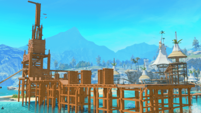 Eorzean Nimble Warrior course at the Moonfire faire in Final Fantasy XIV