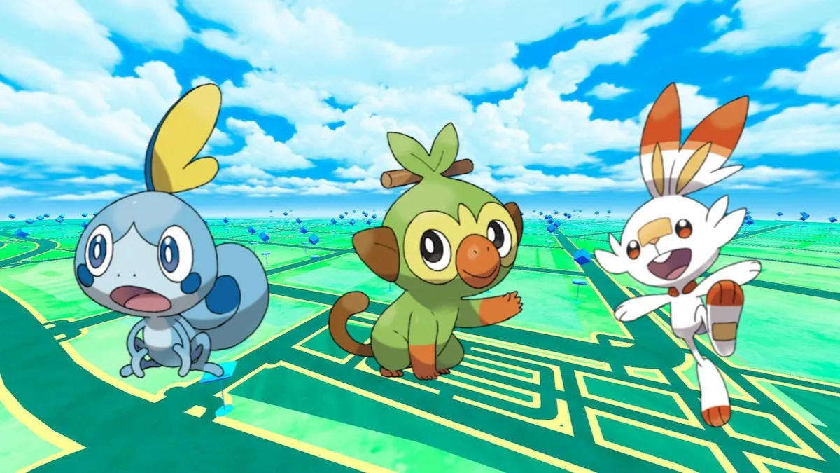 Sword and Shield starters