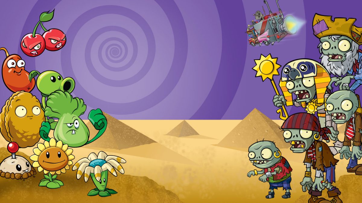 An image of Plants vs Zombies