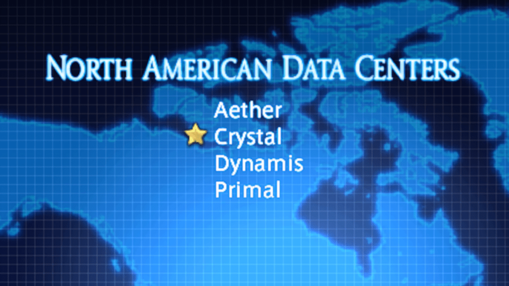 North American Data Centers in Final Fantasy XIV