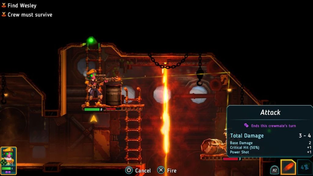 sniper in steamworld heist 2