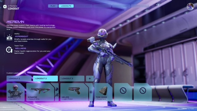 Splitgate 2 preview - customization screen