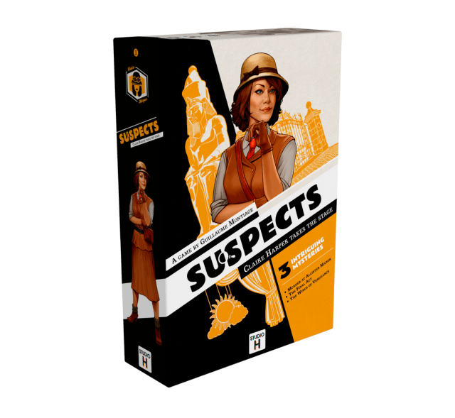 suspects Claire Harper board game