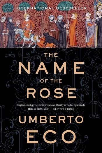 The Name of the Rose book cover