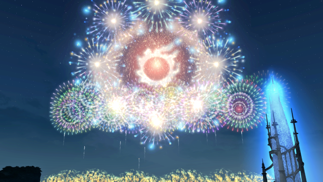 The Rising 2024 culminates in a Meteoric firework display in Final Fantasy XIV