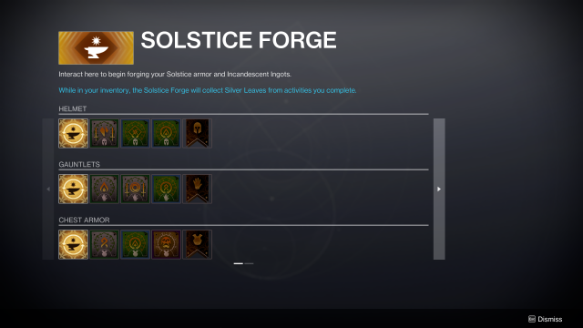 Solstice Forge Bounties